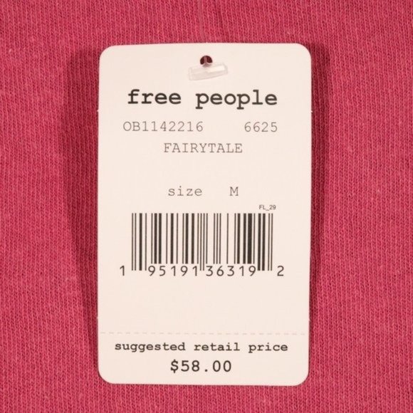 NWT Free People Rubi Tee in Fairytale - Picture 6 of 13